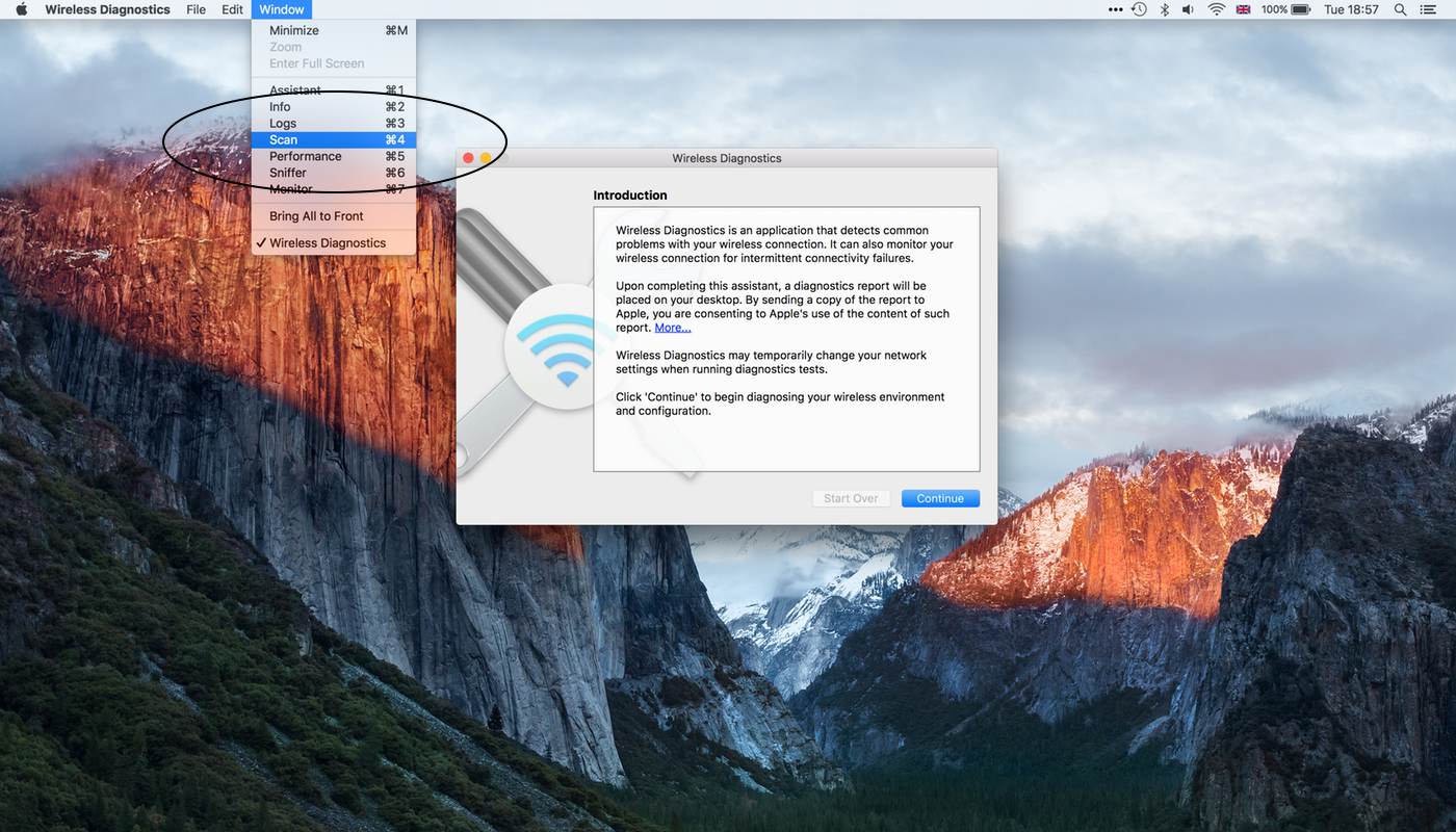 wifi scanner mac el capitan