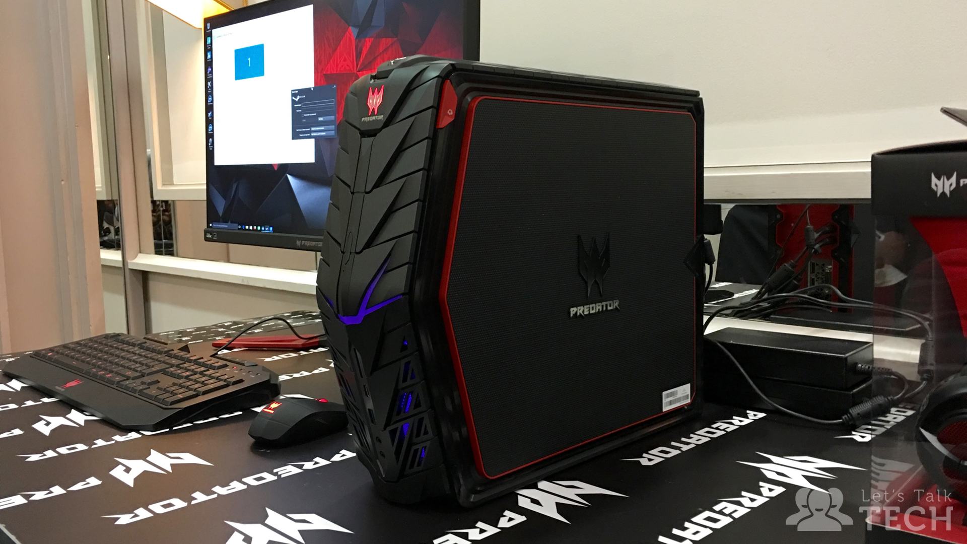 First Look At Acer S Compact Predator G1 Gaming Desktop Pc Let S Talk Tech